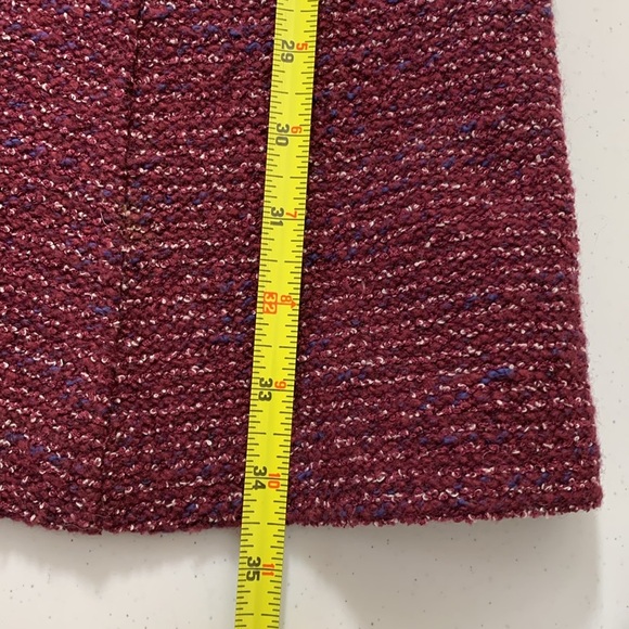 J. Crew Mini Sleeveless Tweed Fit & Flare Wool Blend Dress 2 - Picture 12 of 12